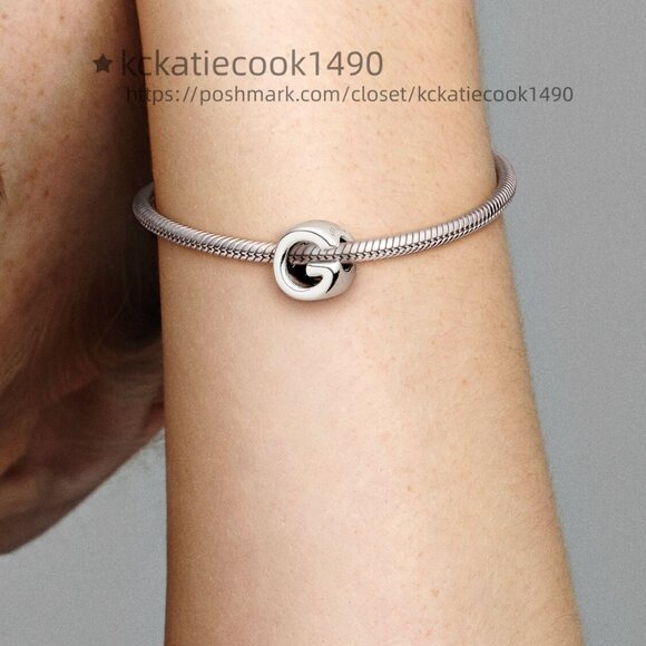 Pandora Letter G Alphabet Charm - Picture 5 of 6